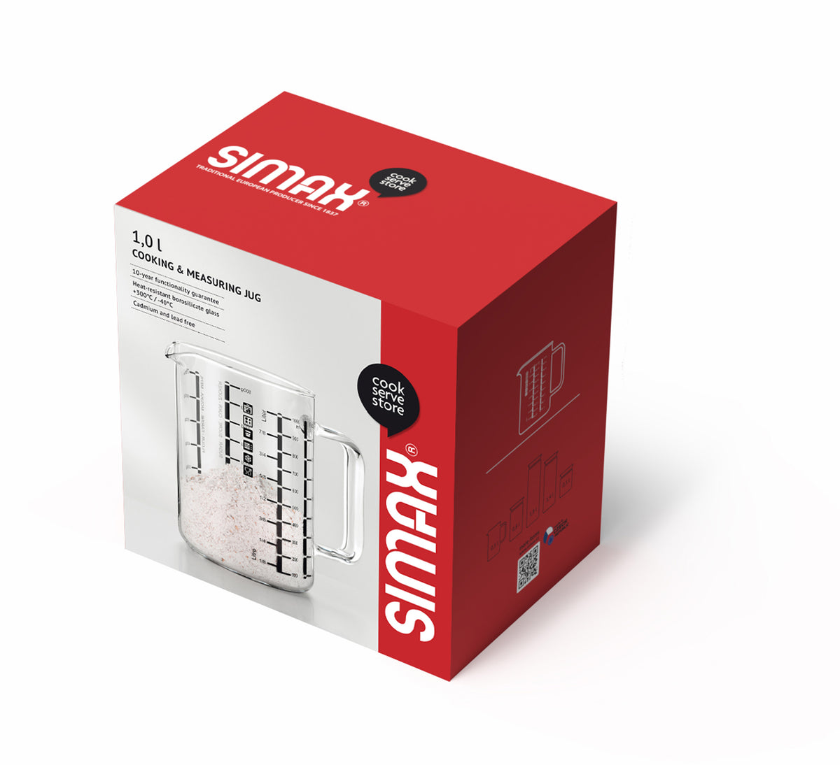 Thermal Glass Measuring Cup 2 Sizes | Simax