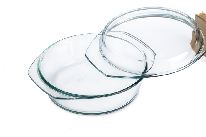 Round Thermal Glass Casserole with Lid | Simax