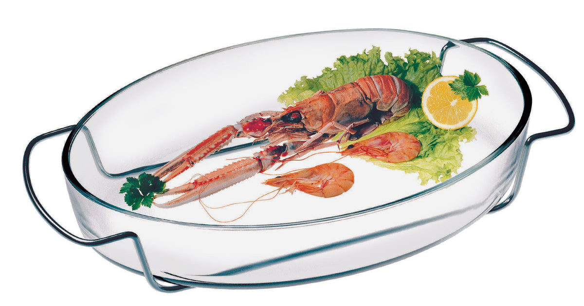 Oval Thermal Glass Baking Dish 2 Sizes | Simax
