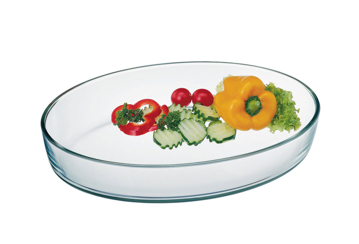 Oval Thermal Glass Baking Dish 2 Sizes | Simax