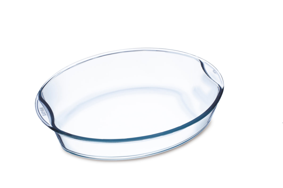 Oval Thermal Glass Baking Dish with Handle 2.5L | Simax