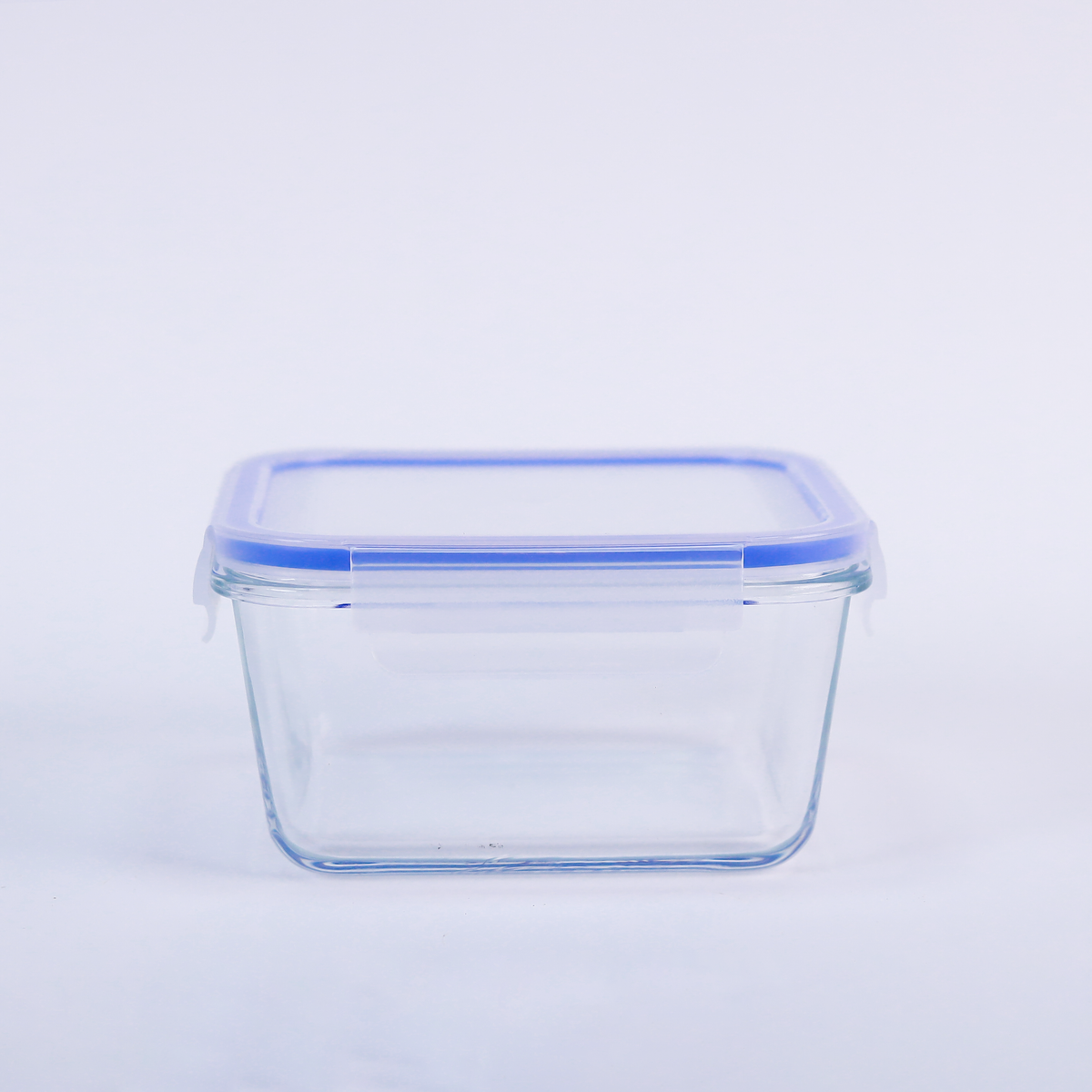 Glass Food Storage Containers with Snap-Lock Lids — Set of 2