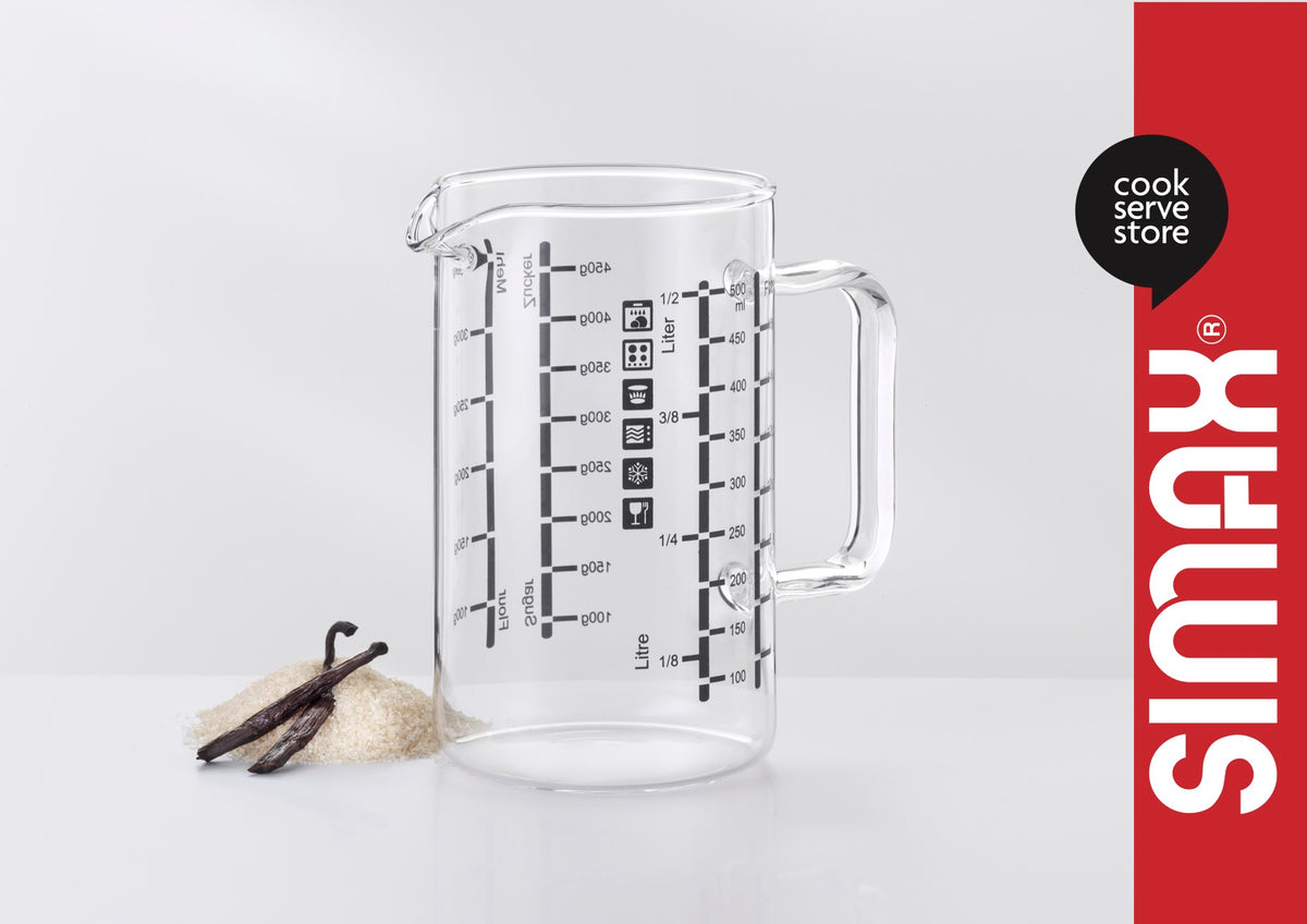 Thermal Glass Measuring Cup 2 Sizes | Simax