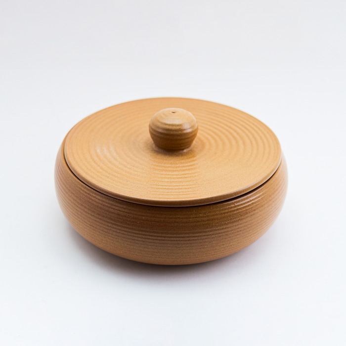 Ceramic Sand Pot with Lid