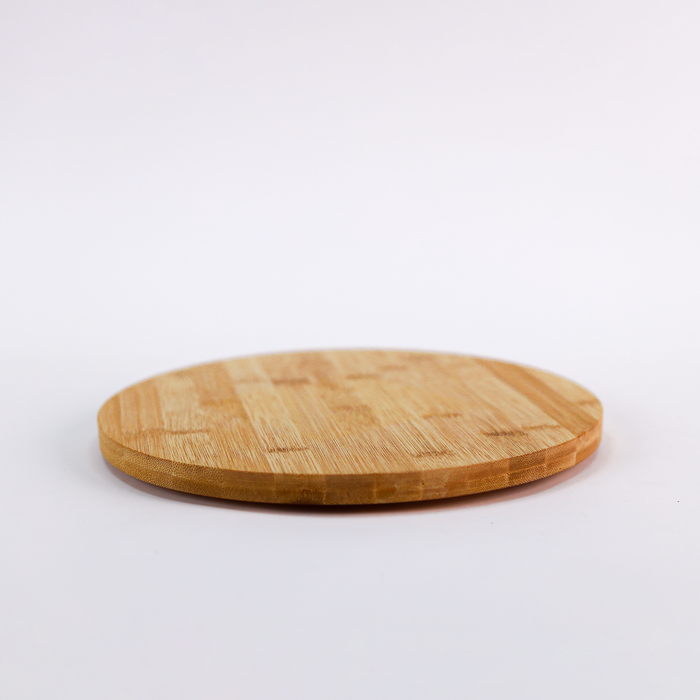 Rotating Bamboo Serving Disc — Cheese & Charcuterie Board